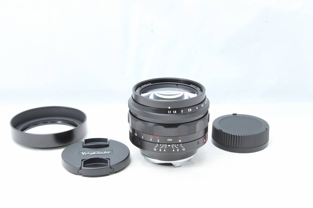 極上品☆Voigtlander Nokton 50mm F1.1 VM フォクトレンダー ノクトン