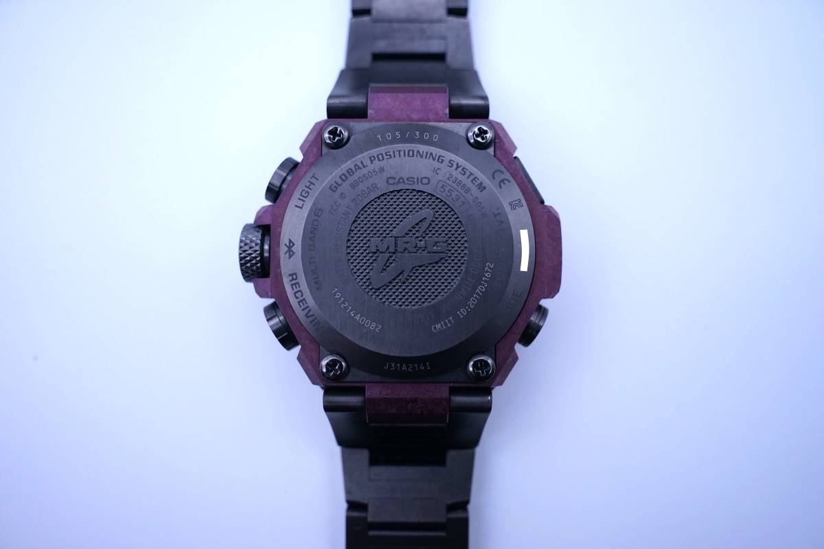 CASIO カシオ Gショック MR-G 月山 世界300本限定 定価880,000円 MRG-G2000GA-1AJR メンズ 腕時計 電波時計 QZ_画像8