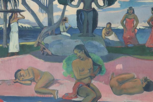 【模写】BA293 Paul Gauguin ゴーギャン　Original in The Art Instirute Chicago
