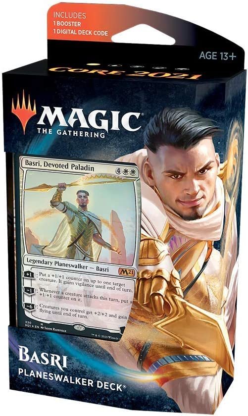 【新品】MTG マジック：ザ・ギャザリング 基本セット2021 プレインズウォーカーデッキ バスリ（英語版）