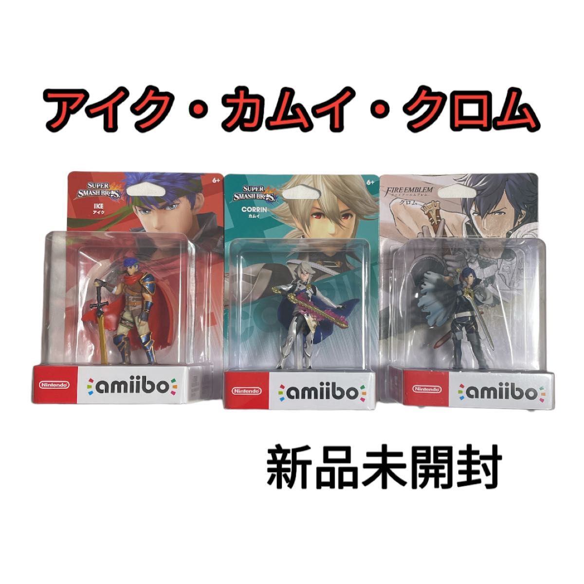 amiibo ファイアーエムブレム クロム 大乱闘スマッシュブラザーズ