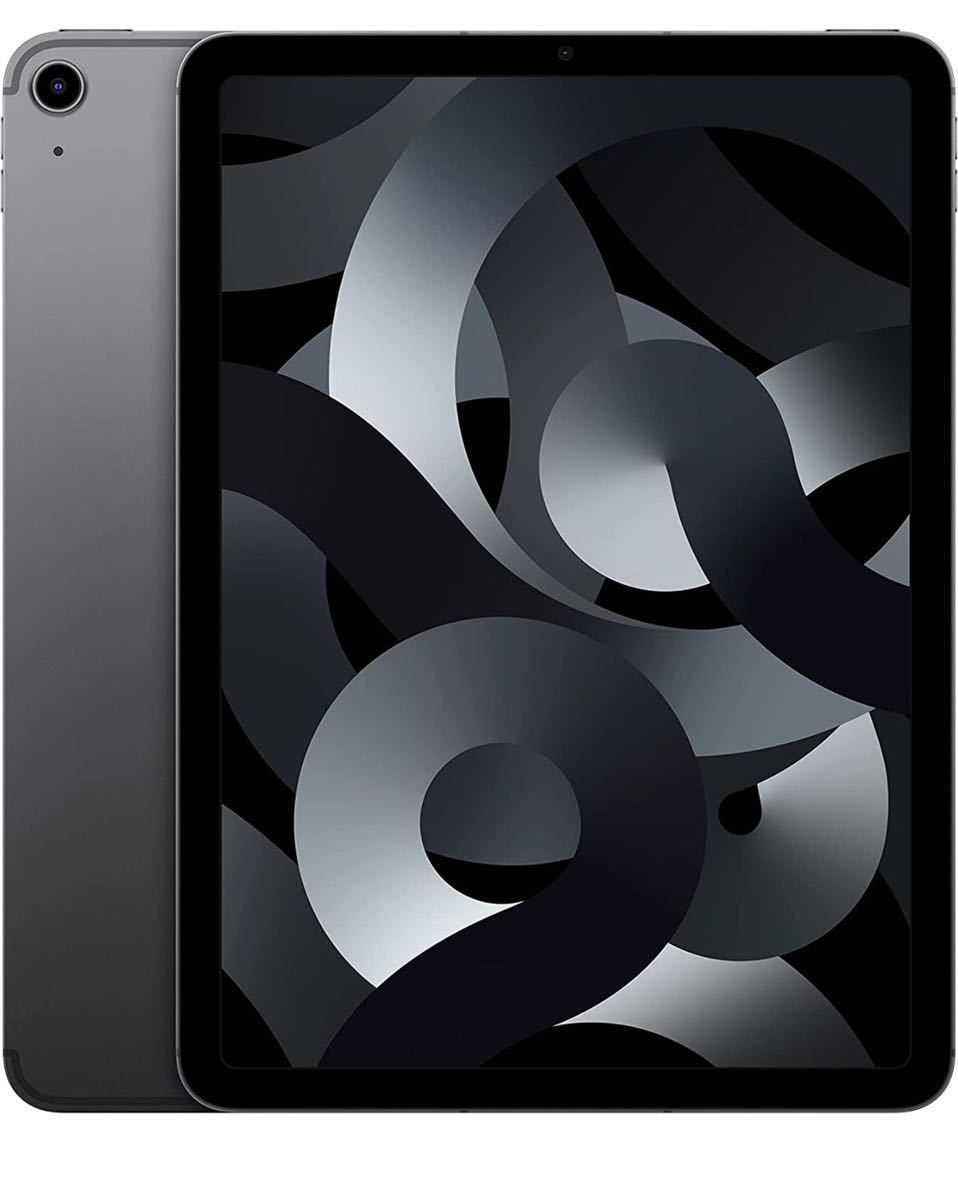 ストレージ 表示 2022 Apple iPad Air (Wi-Fi, 64GB) - スペースグレイ
