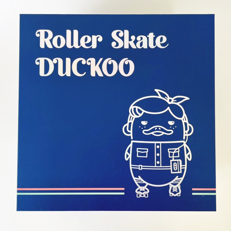 POPMART DUCKOO ローラースケート ビッグサイズ 中古品 ダック フィギュア