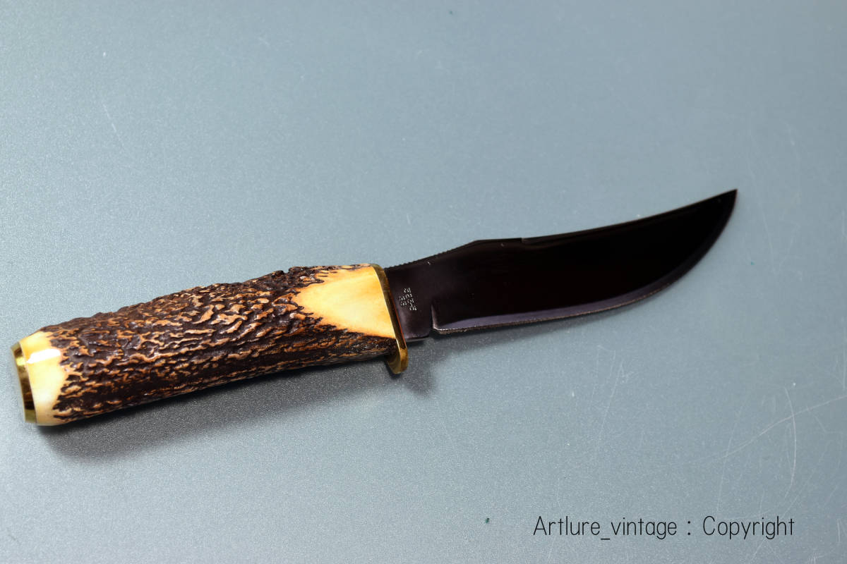VINTAGE KNIFE CASE XX STAG HUNTER 523SSP 1991 USA MADE 鹿角 VINTAGE KNIFE CASE XX STAG HUNTER 523SSP 1991 USA MADE 鹿角