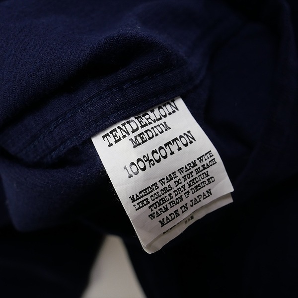 TENDERLOIN テンダーロイン T-CORDUROY SHT N 長袖シャツ 紺 Size 【M
