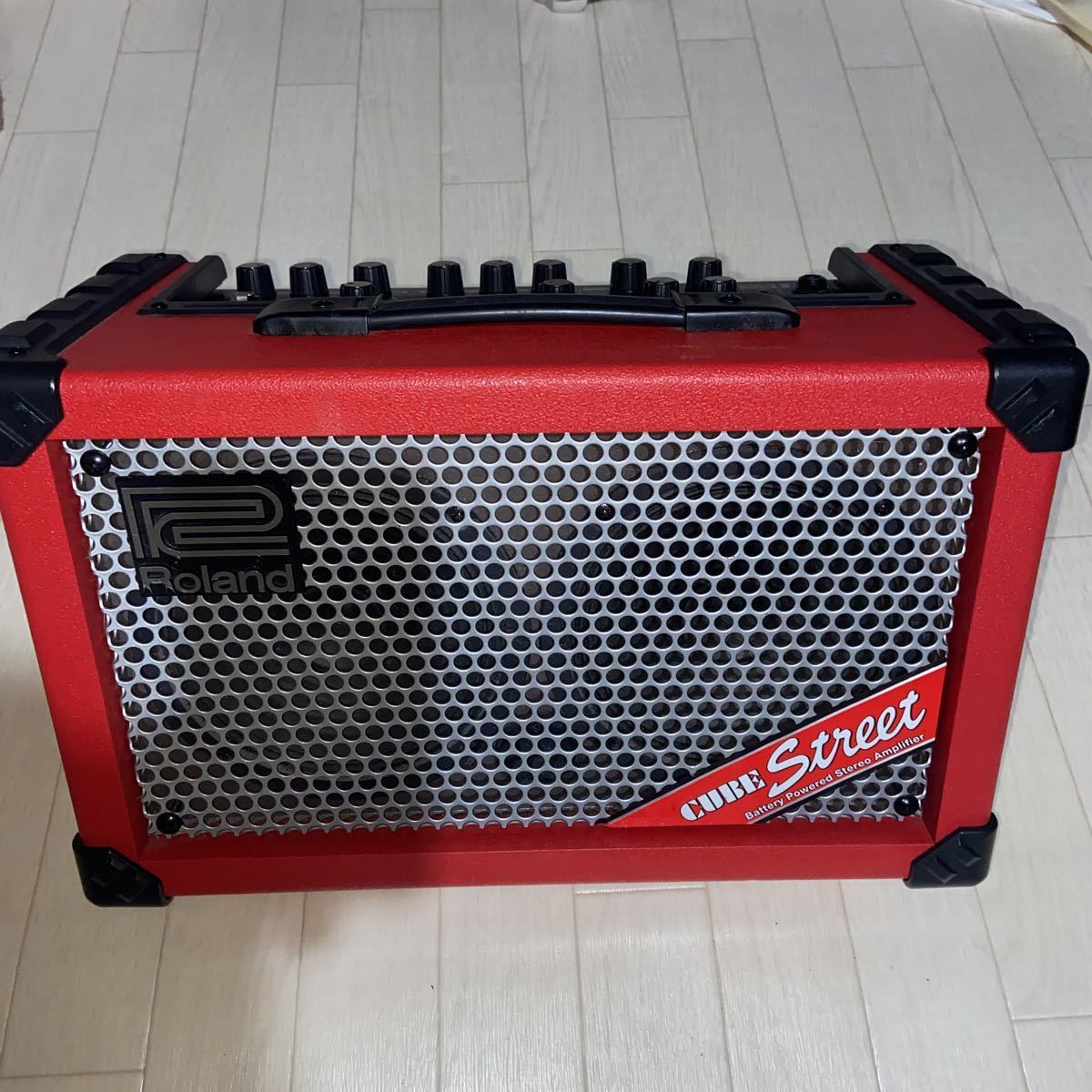 roland cube street ジャンク 赤 RED 【新作からSALEアイテム等お得な