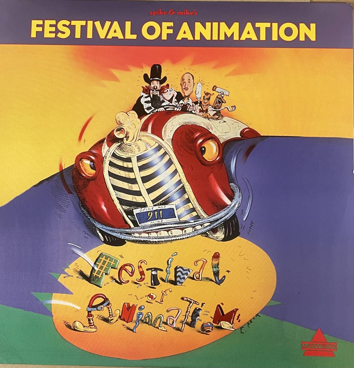 レーザーディスク　LD Spike & Mikes Festival Of Animation アニメーション　実験アニメ　アートフィルム_画像1