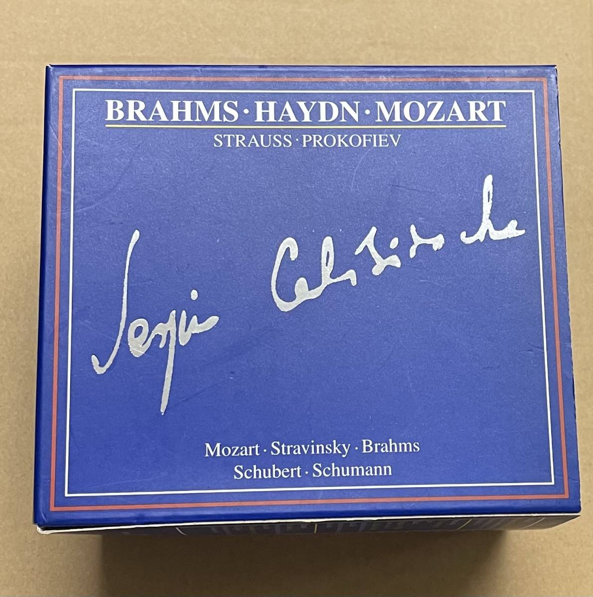 セルジュ・チェリビダッケ　Sergiu Celibidache CD11枚組 CETRA Strauss Prokofiev Stravinsky Brahms Mozart