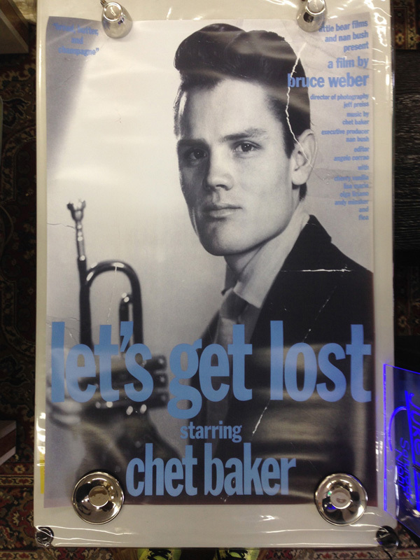 ★Let's Get Lost poster / Bruce Weber / P4 / chet baker　◆05/2_4