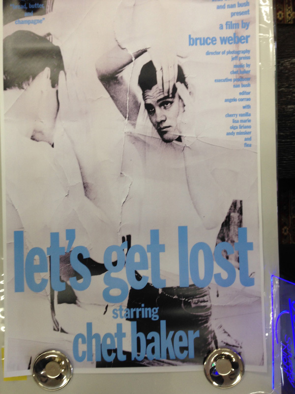 Let's Get Lost poster / Bruce Weber / P1 / chet baker　◆05/2_1
