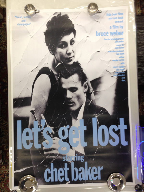 Let\'s Get Lost poster / Bruce Weber / P3 / chet baker