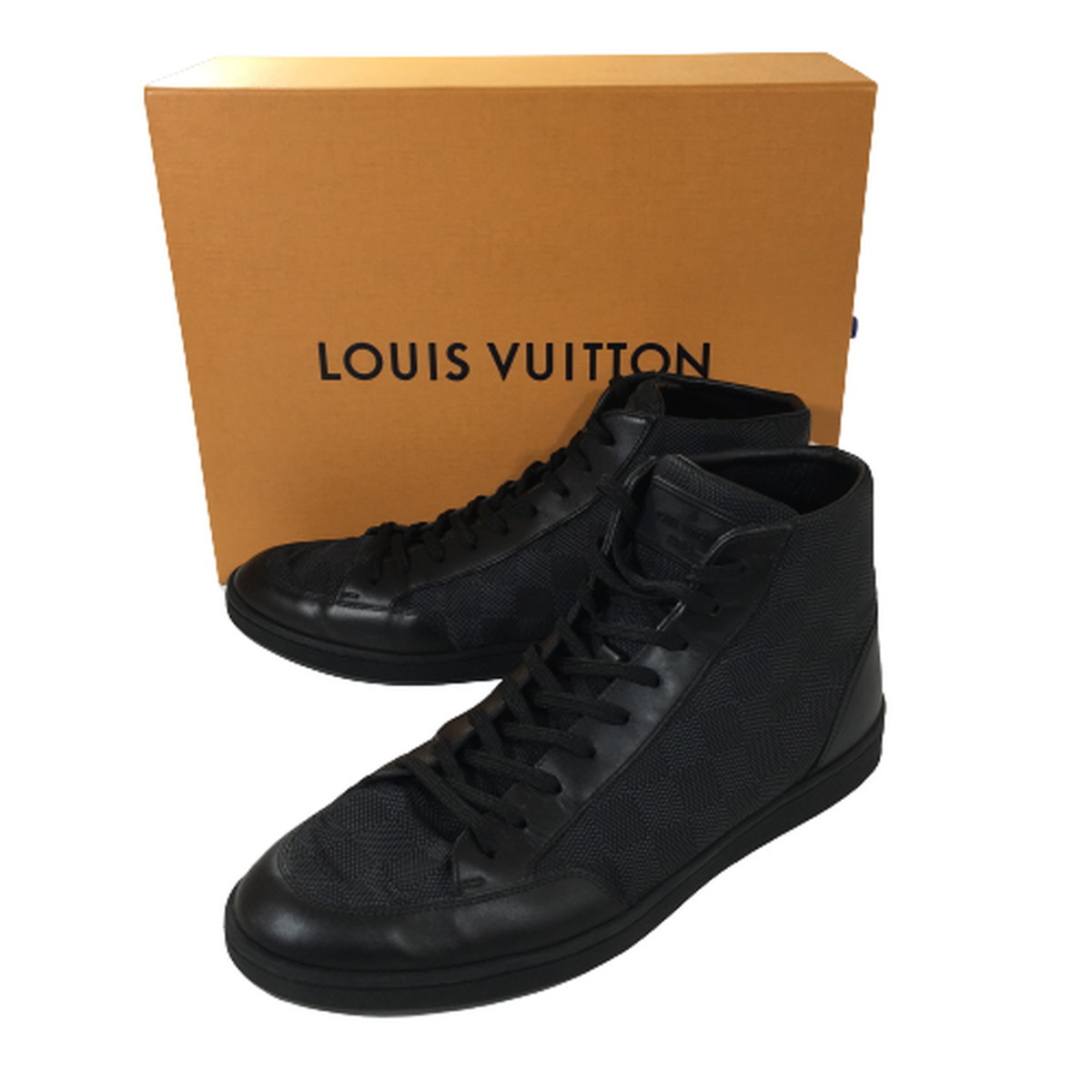 良品】Louis Vuitton ルイヴィトン ダミエ グラフィット スニーカー