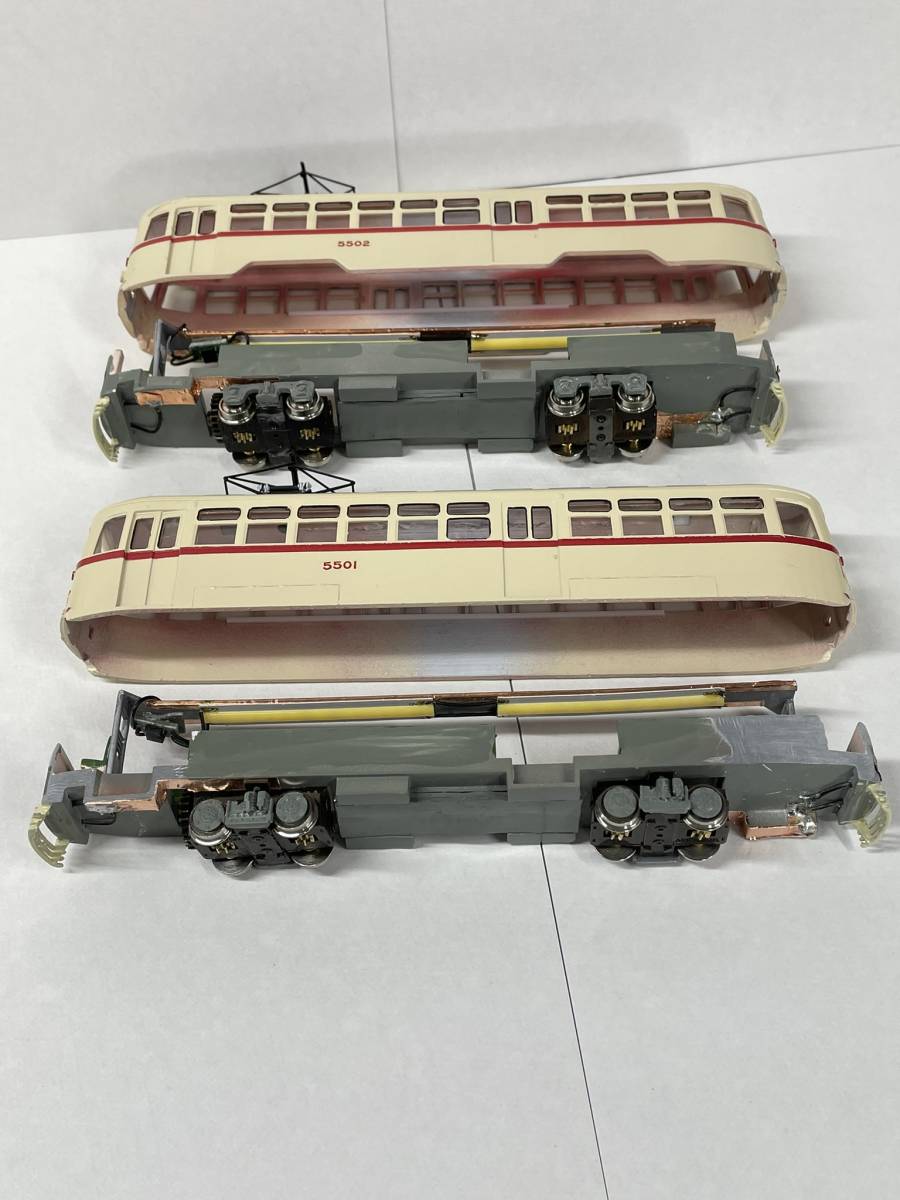 Yahoo!オークション - 自作 東京都電 都電 5500形 5501号 と Yahoo!オークション - 自作 東京都電 都電 5500形 5501号 と
