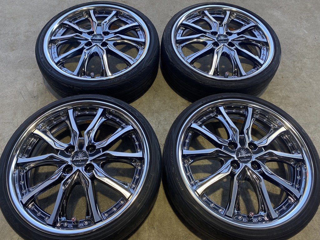 メール便可/取り寄せ 軽自動車クレンツェアルミホイール17インチ