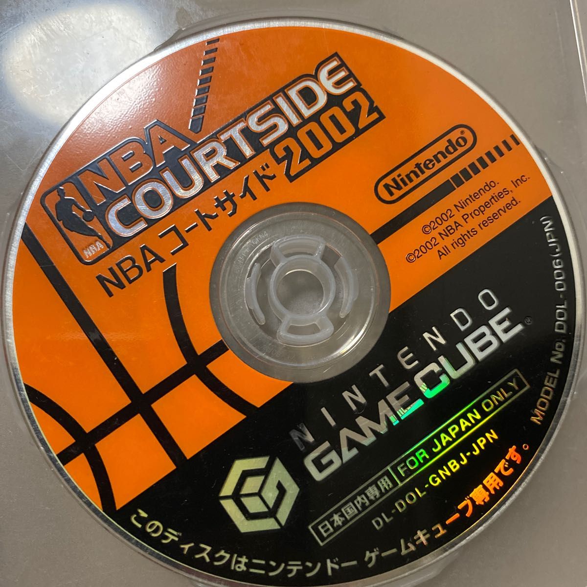 ゲームキューブ　NBAコートサイド2002