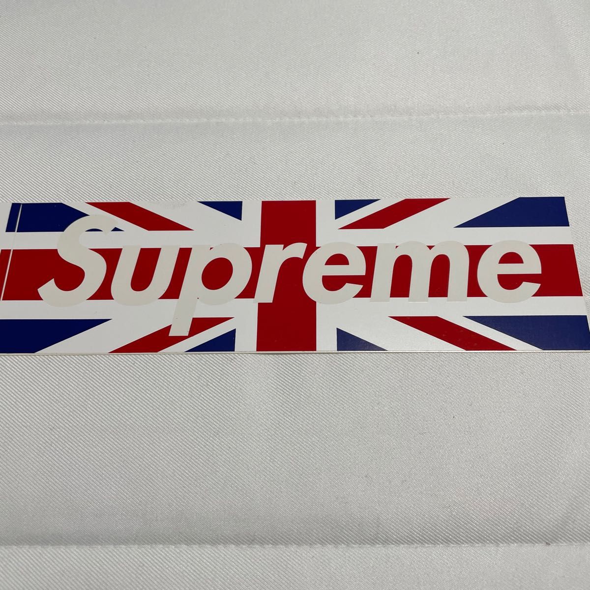 Supreme ユニオンジャック ボックス ロゴステッカー　Box logo LONDON ロンドン　イギリス