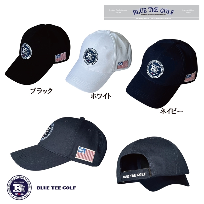 ■2送料無料【ネイビー】ブルーティーゴルフ【BTGスタンダード モデル】スタンダード　コットンキャップ BLUE TEE GOLF STCP-001_画像7