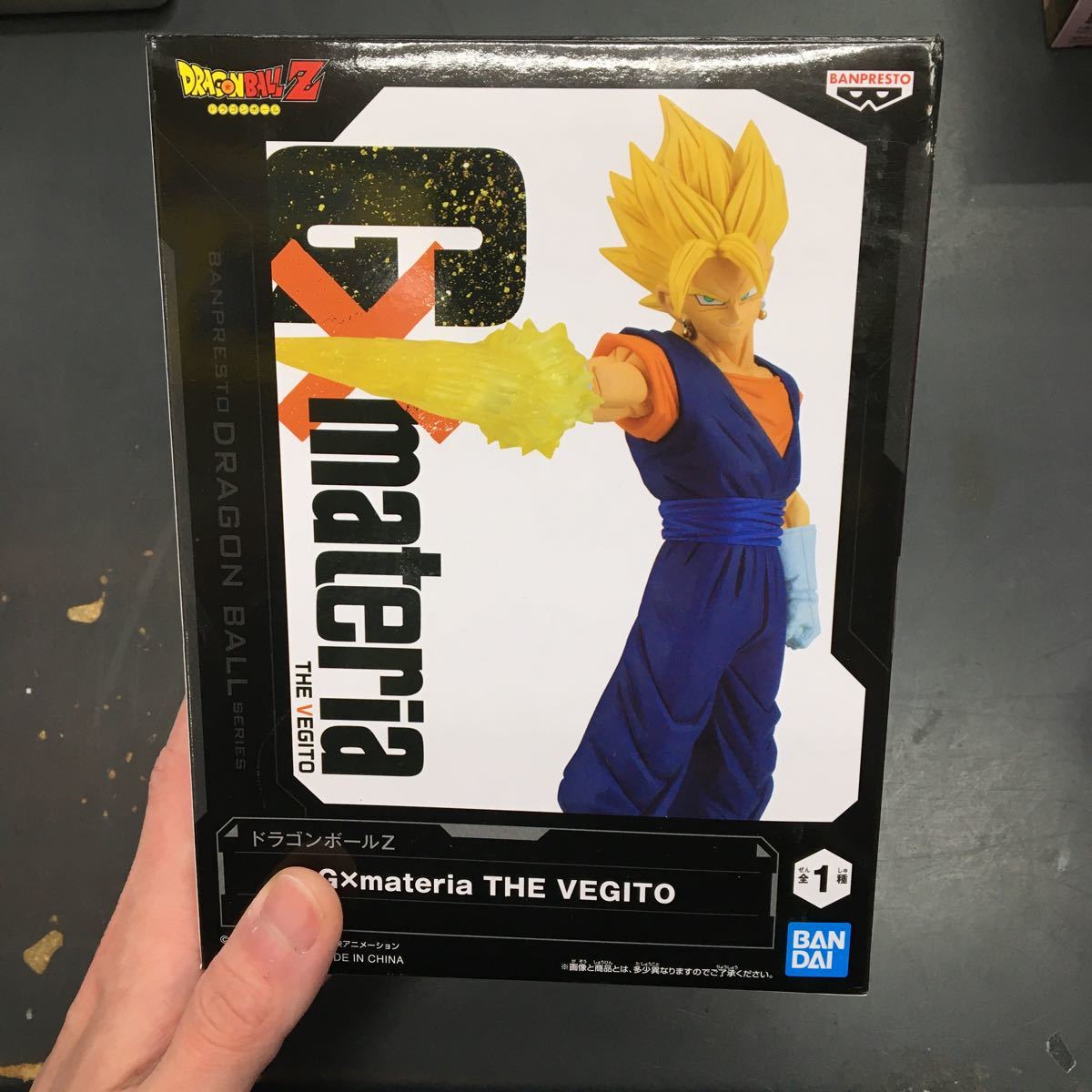 即決　ドラゴンボールZ G×materia THE VEGITO ベジット　フィギュア　BANDAI_画像1