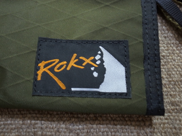 新品 ROKX ロックス サコッシュ パスポートケース ナイロン ミニ バッグ トラベル ポーチ ショルダー ボディ X-PAC MOBILE OFFICE SACOCHEの画像8