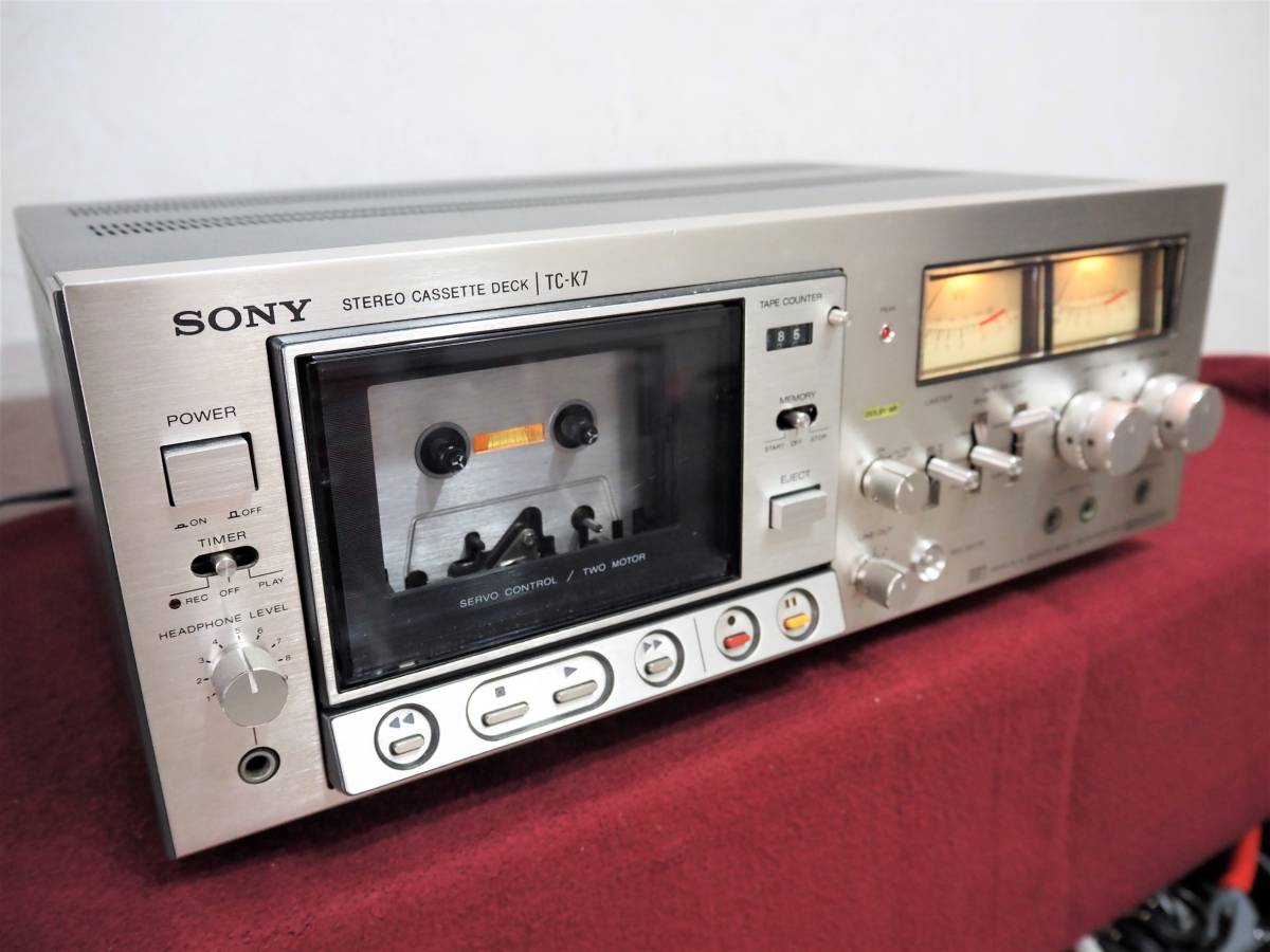 ステレオカセットデッキSONY TC-K7【整備品】(15) | sosav.com