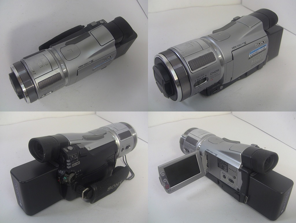 MiniDVテープ再生できます SONY HDVビデオカメラ HDR-HC1 MiniDVテープ再生できます SONY HDVビデオカメラ HDR-HC1