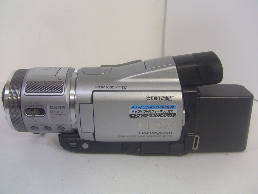 MiniDVテープ再生できます SONY HDVビデオカメラ HDR-HC1 MiniDVテープ再生できます SONY HDVビデオカメラ HDR-HC1