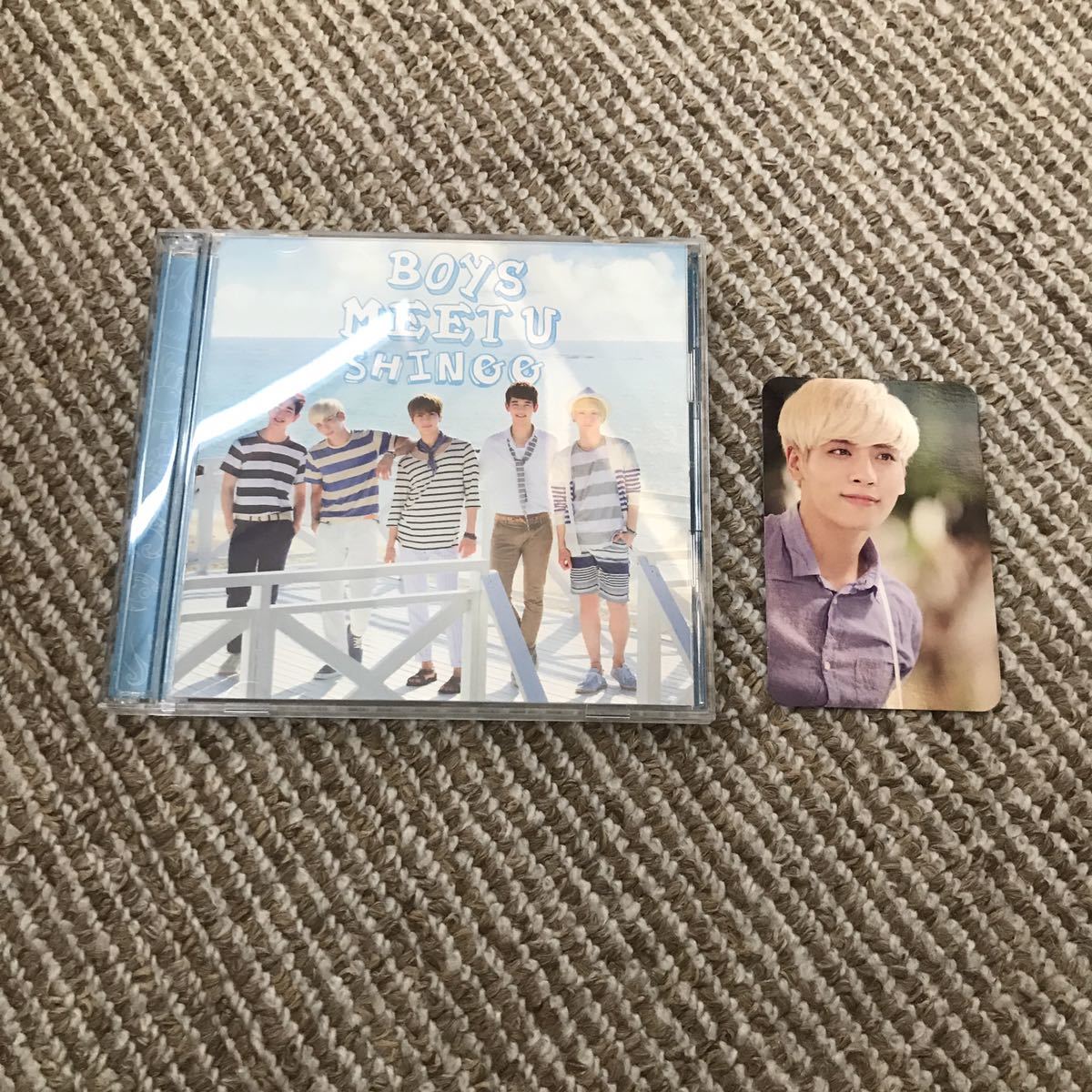 SHINee boys meet u ジョンヒョン トレカ CD DVDの画像1