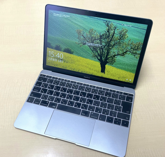 タバコは】 Apple MacBook 12インチ/2017/Core i5 1.3GHz/メモリ16GB