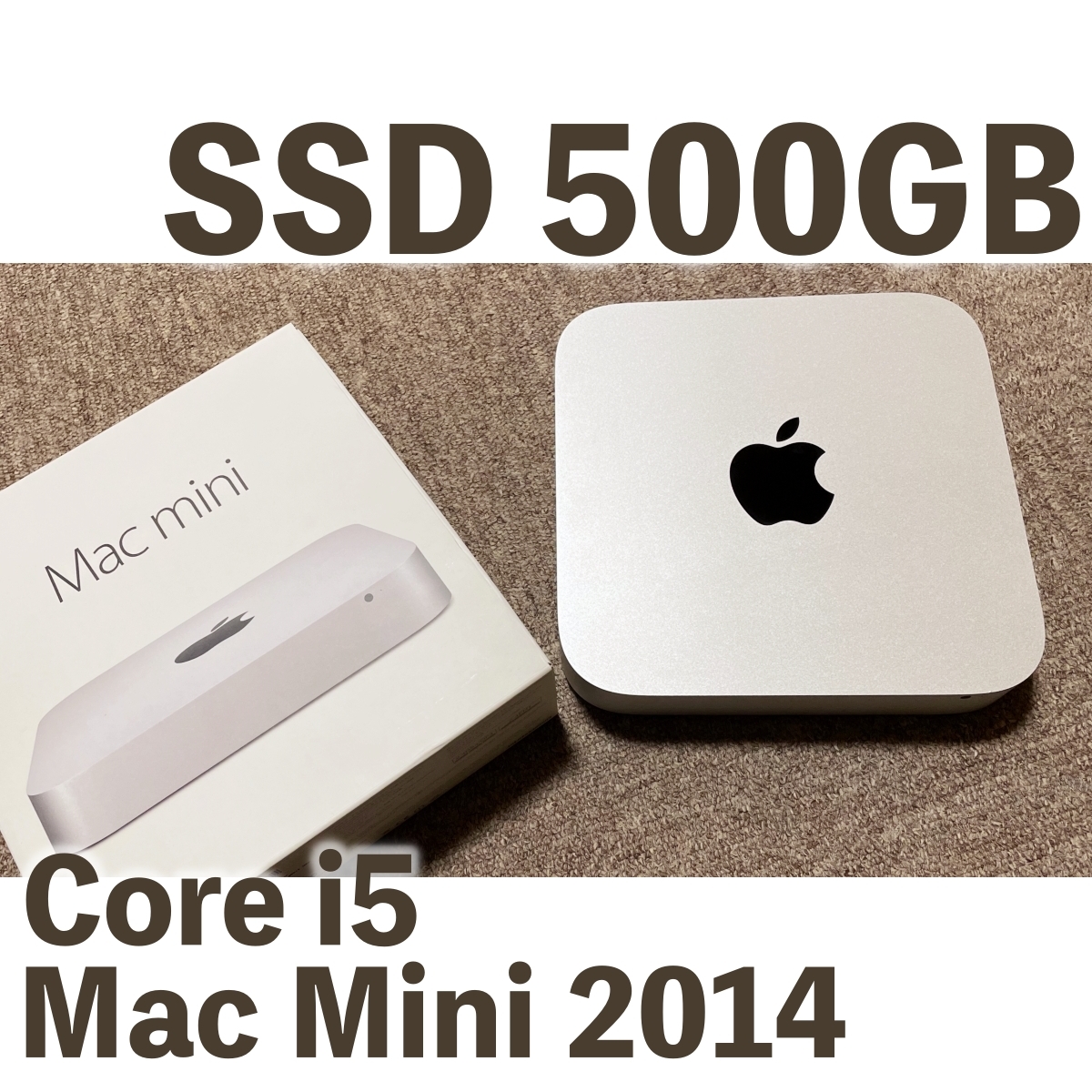 激安ブランド Mac mini TB) 2014年(メモリ8G・HDD1 デスクトップ型PC