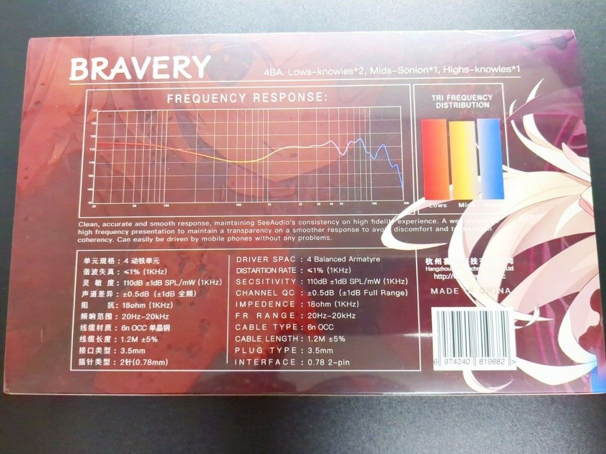 Seeaudio Bravery Anniversary Edition 青色｜PayPayフリマ