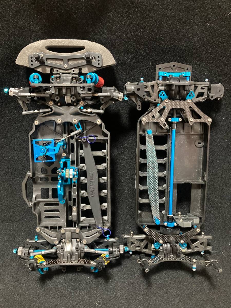 捧呈 タミヤ 1 10 電動RCカー TA-05 TB-02 シャーシ オプションパーツ多数 部品取りなどに NSXボディ apice.gt