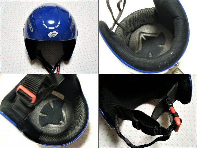  Briko BRIKO ALPEN SKIERS Alpen лыжи & сноуборд для шлем синий серия голова . размер 54. Junior / Kids для корпус :ABS усиленный полимер 