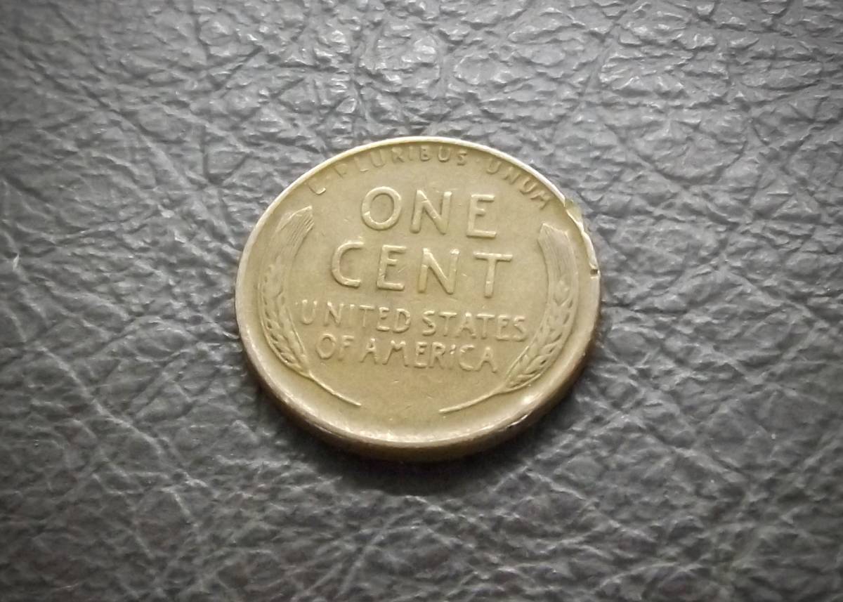 1セントコイン リンカーン 小麦 1940年製造 　 送料無料です。　（15909） USA 貨幣 硬貨 ペニー アメリカ_画像3