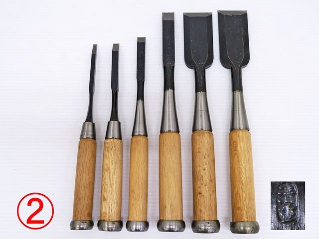 ヤフオク! - ○2)未使用!本職用 清重 叩き鑿 叩きのみ 6本セット!...