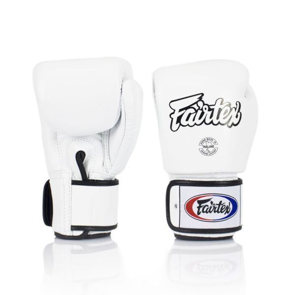  new goods Fairtexfea Tec s original leather . leather glove BGV1 white 12ozmei Thai boxing kickboxing MMA combative sports Gloves