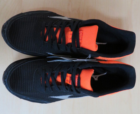 Mizuno Wave Evo Ekiden U1GD162005 Black X Silver X Orange 23.0 см.