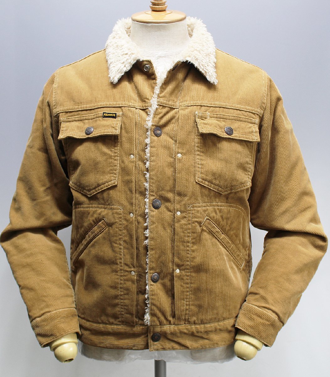 Pherrow's (フェローズ) Corduroy Ranch Jacket / コーデュロイ ランチジャケット 15W-PJ108 ベージュ size M / ボアジャケット