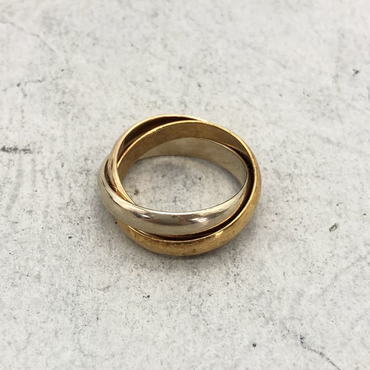 FN7952S【1000円スタート!!】Cartier カルティエ トリニティ リング