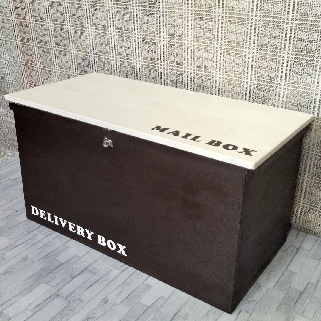 受注生産E09》宅配BOX 置き配 メールボックス りんご箱 大型ポスト