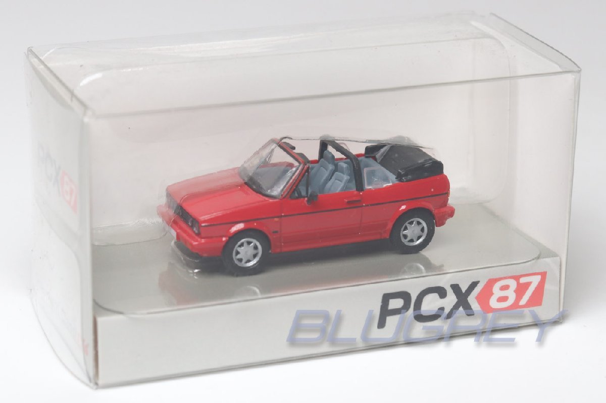 PCX87 1/87 フォルクスワーゲン ゴルフ I カブリオレ レッド 1991 VW Golf I Cabriolet PREMIUM CLASSIXXS HOスケール_画像4