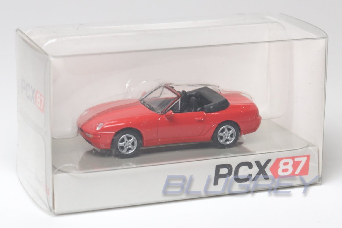 PCX87 1/87 ポルシェ 968 カブリオレ レッド 1991 Porsche 968 Cabriolet PREMIUM CLASSIXXS HOスケール_画像4