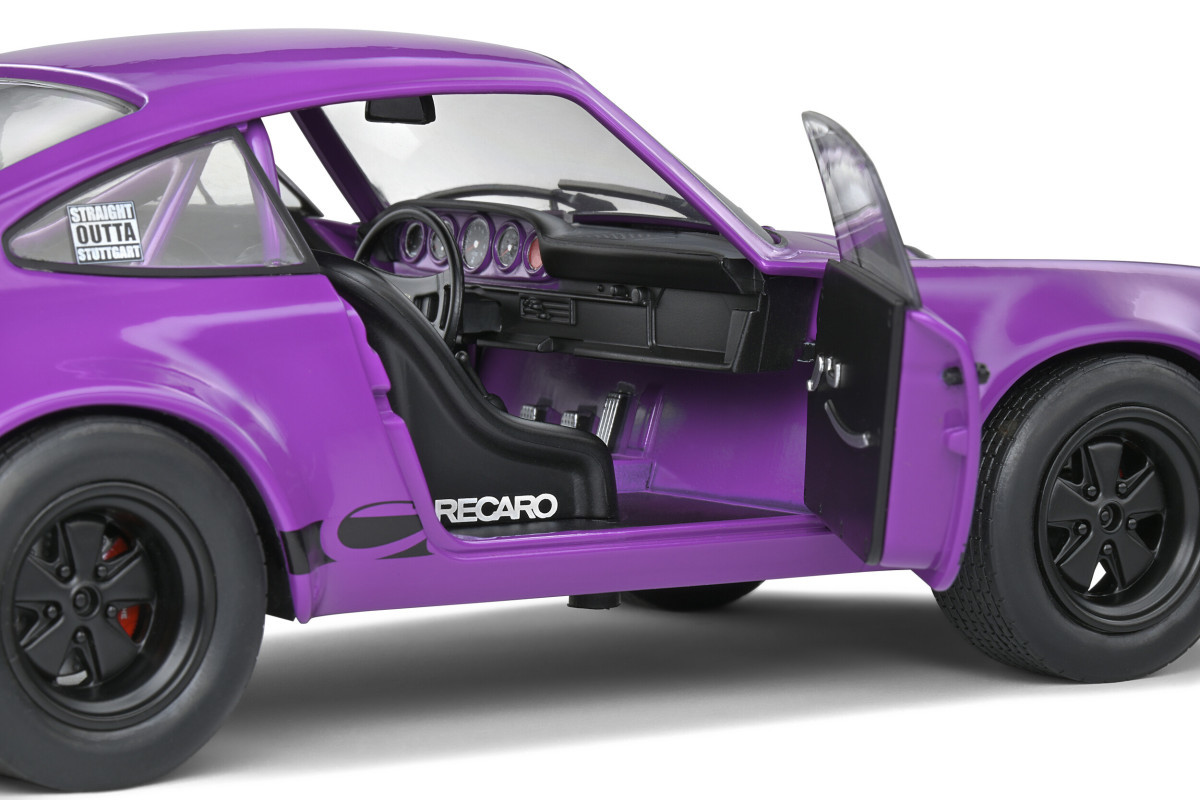 ソリド 1/18 ポルシェ 911 カレラ RSR ストリートファイター 1973 パープル SOLIDO 911 CARRERA RSR STREET FIGHTER PURPLE_画像9