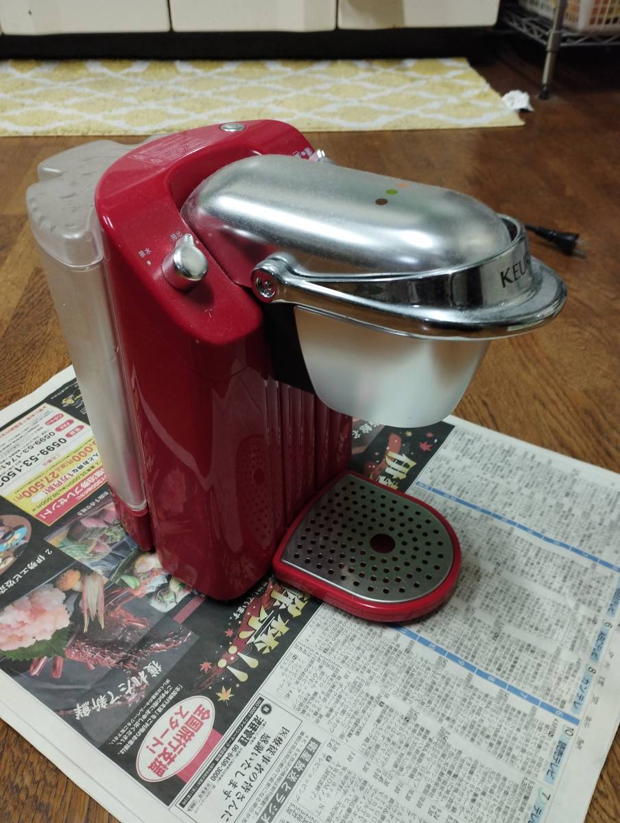 コーヒーメーカー KEURIG Neotrevie ネオトレビエ 赤_画像4