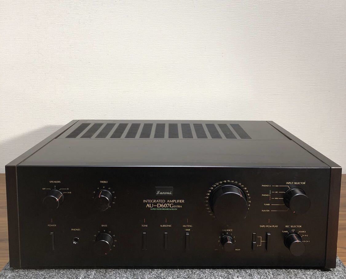 山水 SANSUI サンスイ AU-D607G EXTRA プリメインアンプの画像1