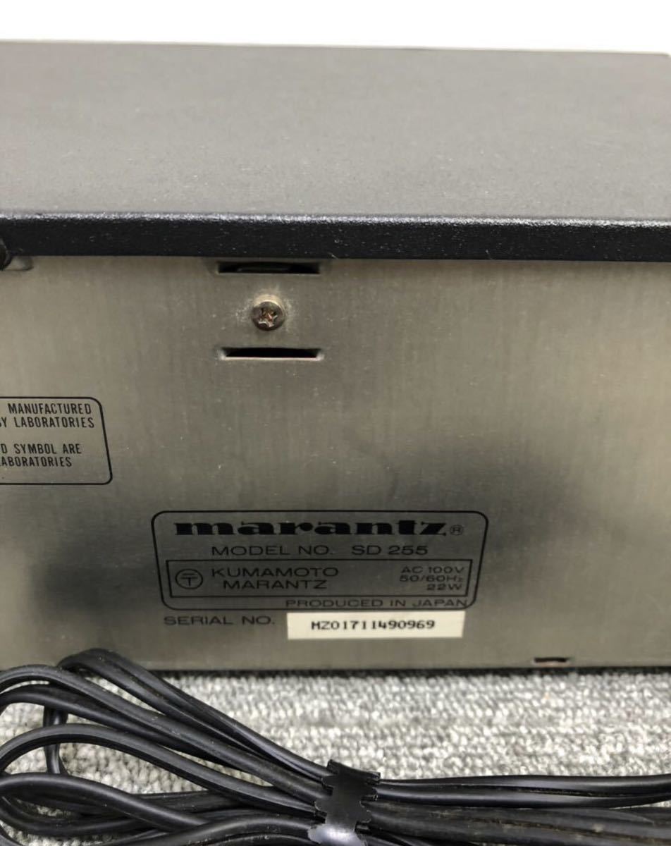 Marantz SD255 ダブルWカセットデッキ マランツサウンド J-245_画像8