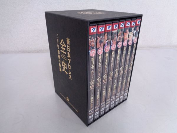 新日本プロレス全史 三十年激動の軌跡 DVD-BOX 8枚組 / 新日本プロレス ボックス アントニオ猪木 アニマル浜口 蝶野正洋 藤波辰巳 い172a