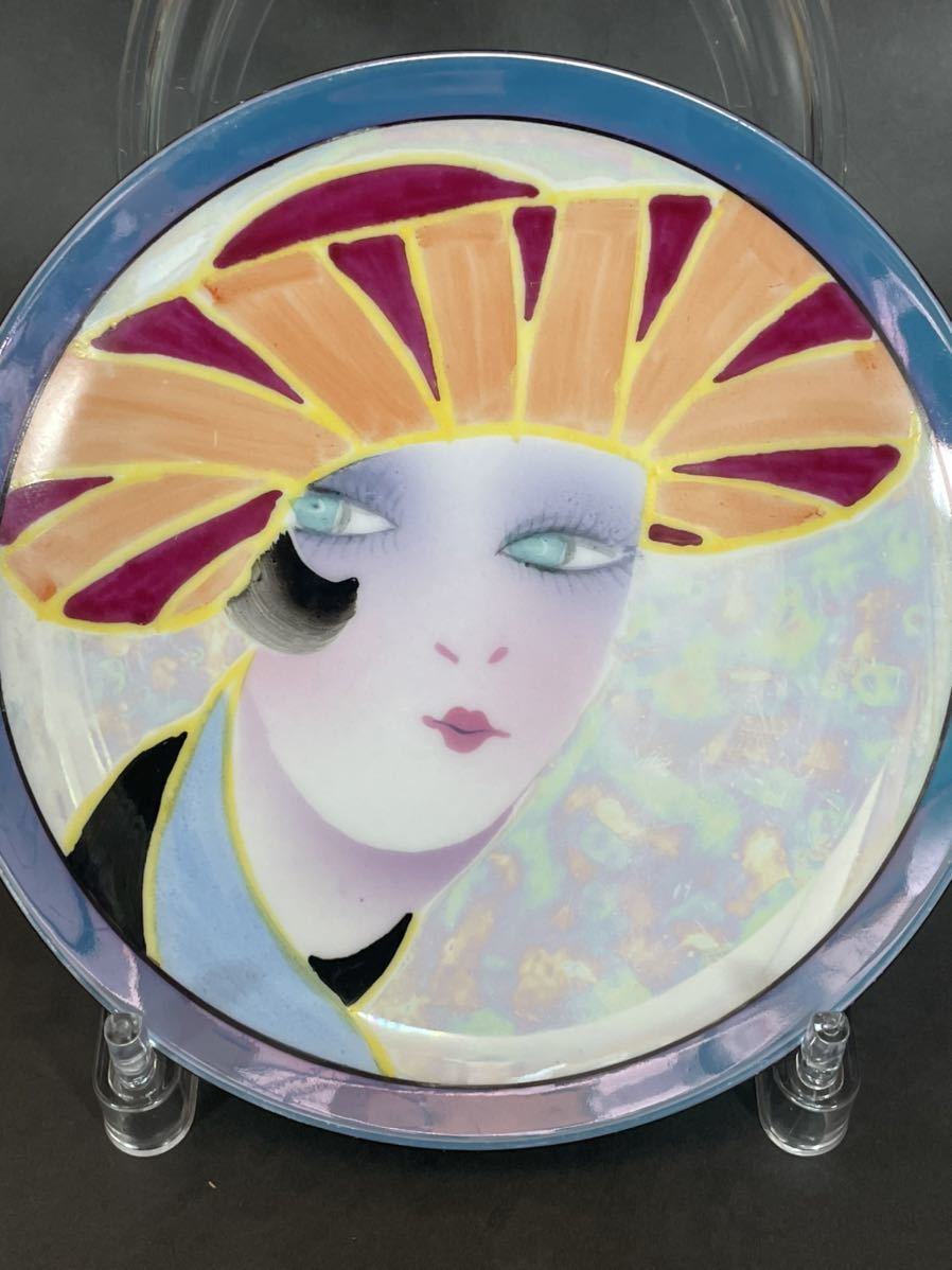 代表作! オールドノリタケ デコレディ グリーンアイ noritake
