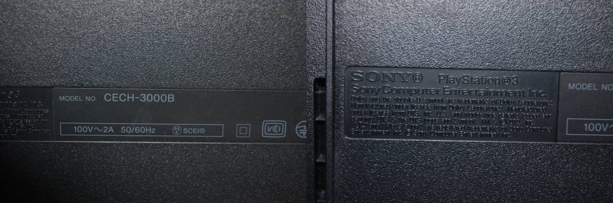 動作確認済み! SONY ソニー CECH-3000B プレイステーション3 コントローラー・PS3専用地上デジタルチューナー付き PS3 初期化済みの画像6