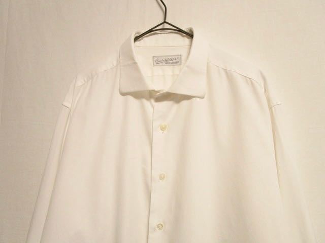 1960〜70s Euro vintage white plain dress shits 白シャツ Brooks Brothers ユーロビンテージ ドレスシャツ ブルックスブラザーズ_画像2