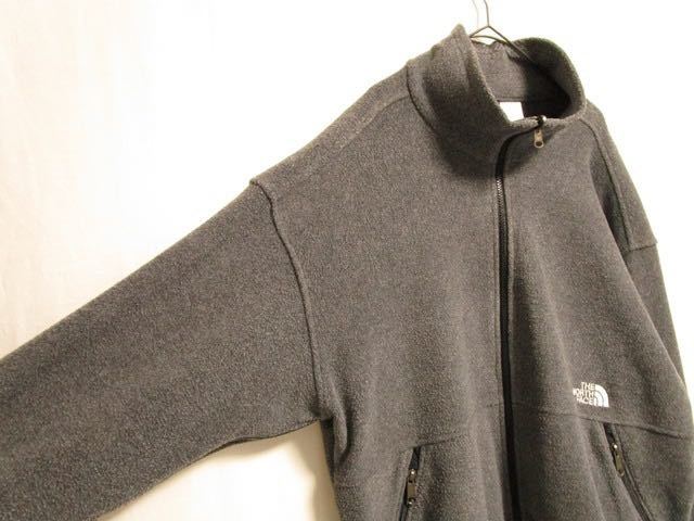 【希少】1990's MADE IN USA The North Face highneck zip up fleece jaket フリースジャケット POLARTEC デナリ patagonia USA製_画像3